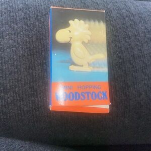 1965 United Feature Syndicate Wind-up Toy - Mini Hopping Woodstock (Tested)